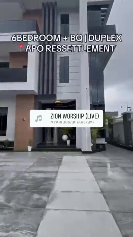 6-Bedroom Duplex + BQ: Apo Resettlement